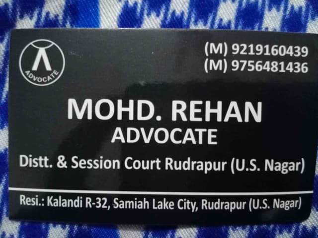 Mohd. Rehan Advocate