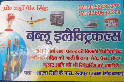 Bablu electrician