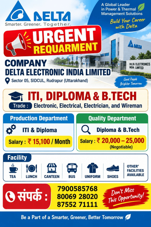 DELTA ELECTRONIC INDIA LIMITED