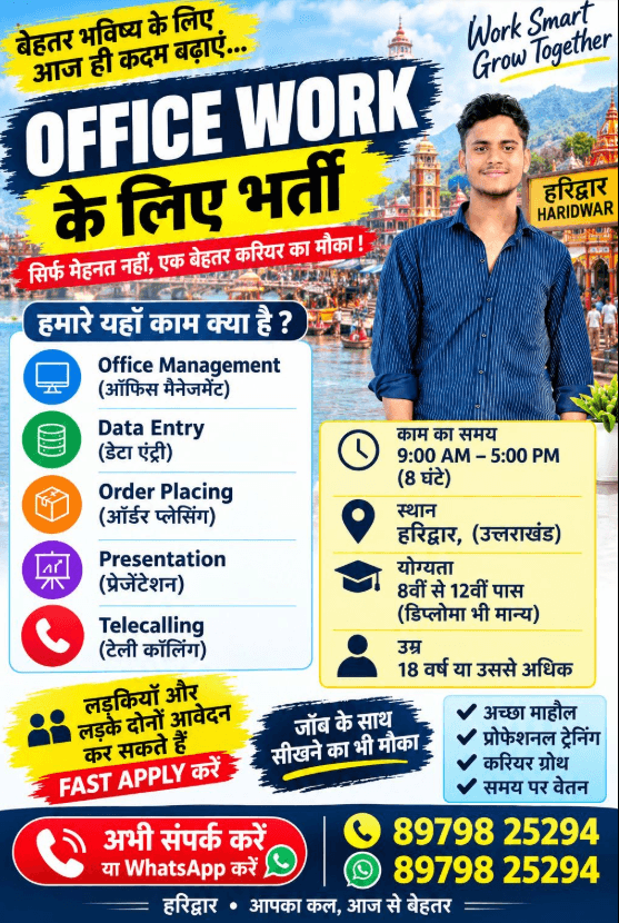HARIDWAR OFFICE WORK