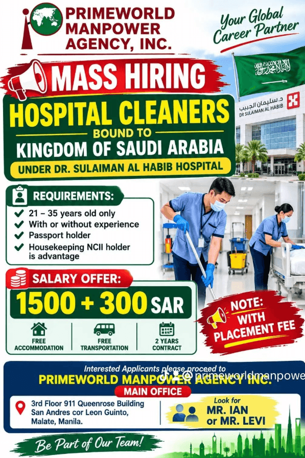 PRIME WORLD MANPOWER AGENCY